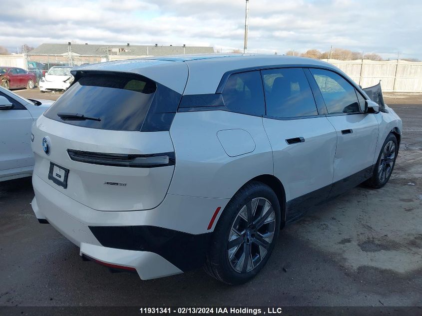 2024 BMW Ix xDrive50 VIN: WB523CF02RCP41444 Lot: 11931341