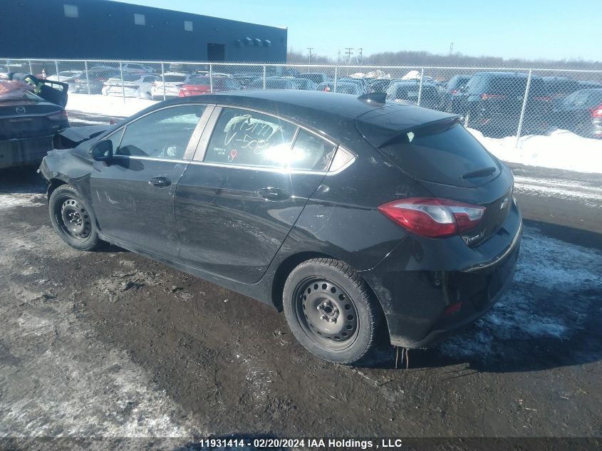 2017 Chevrolet Cruze VIN: 3G1BE6SMXHS508485 Lot: 11931414