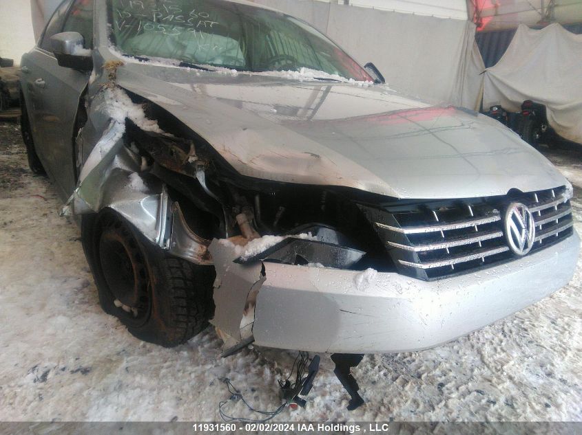 2015 Volkswagen Passat VIN: 1VWAV7A38FC105591 Lot: 11931560