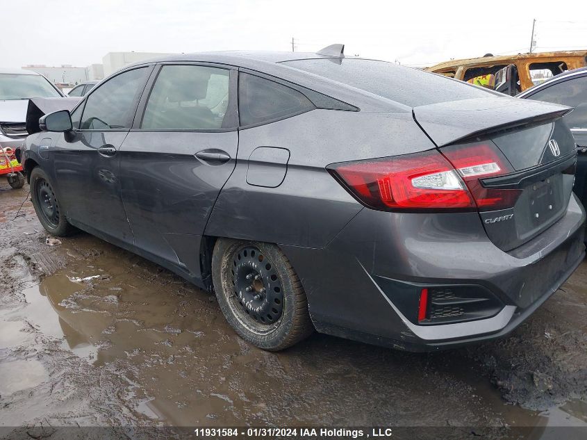 2018 Honda Clarity VIN: JHMZC5F36JC800748 Lot: 11931584