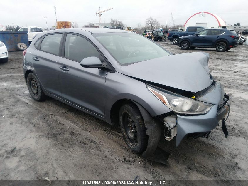 2018 Hyundai Accent Se/Sel VIN: 3KPC25A3XJE036977 Lot: 11931598