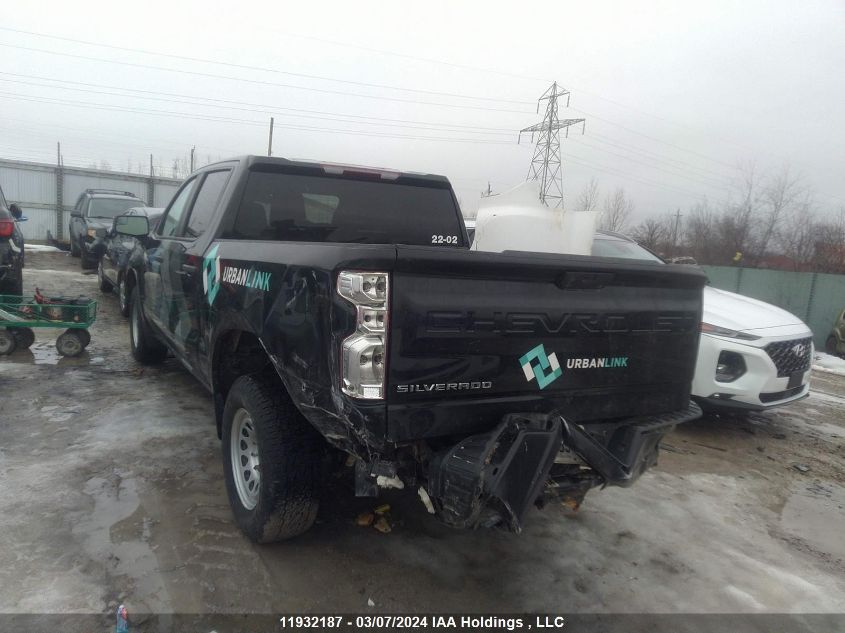 2022 Chevrolet Silverado 1500 Ltd VIN: 3GCUYAED9NG187320 Lot: 11932187