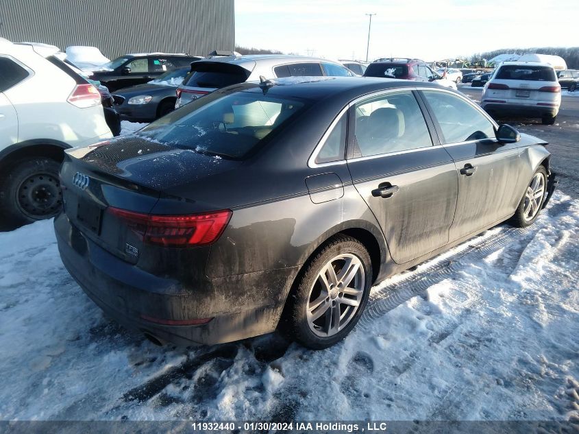 2017 Audi A4 VIN: WAUANAF46HN038642 Lot: 11932440