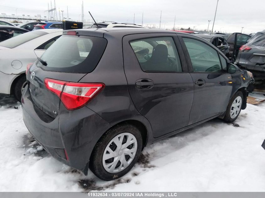 2019 Toyota Yaris VIN: VNKKTUD35KA102765 Lot: 11932634