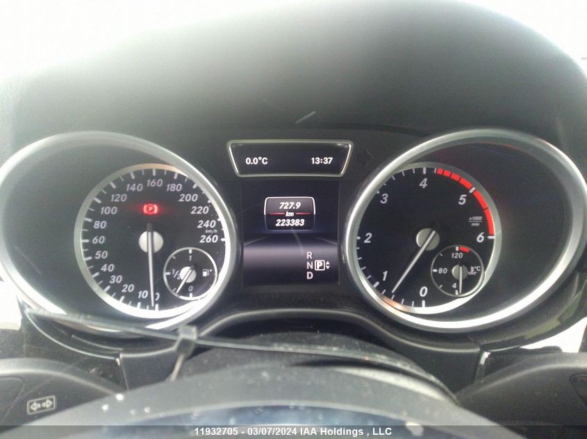 2015 Mercedes-Benz M-Class VIN: 4JGDA2EBXFA569098 Lot: 11932705