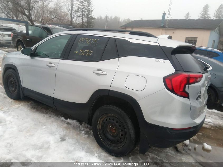 2018 GMC Terrain VIN: 3GKALMEV6JL216760 Lot: 11932715