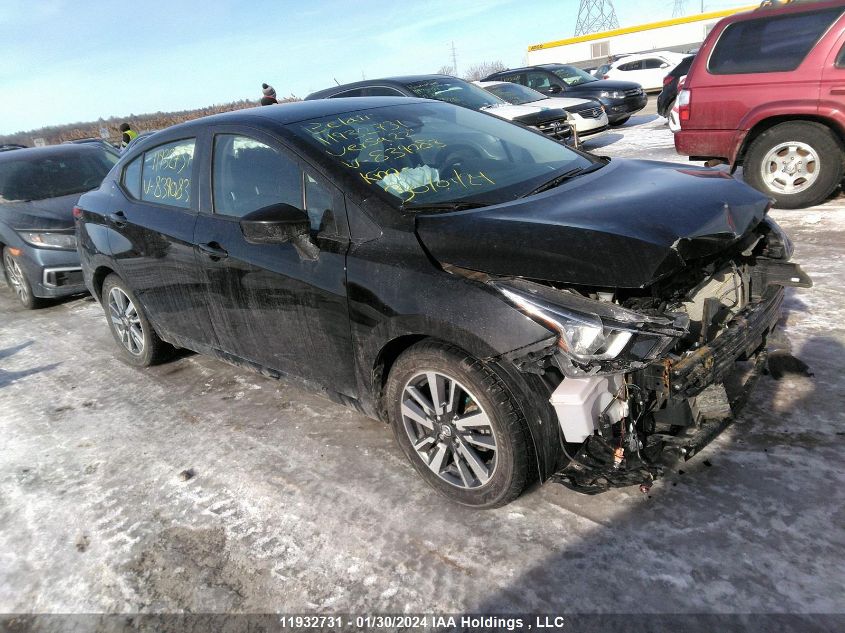 2022 Nissan Versa VIN: 3N1CN8EV6NL839083 Lot: 11932731