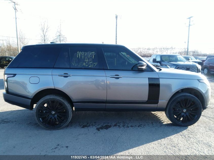 2020 Land Rover Range Rover VIN: SALGS2SE4LA596217 Lot: 11932745