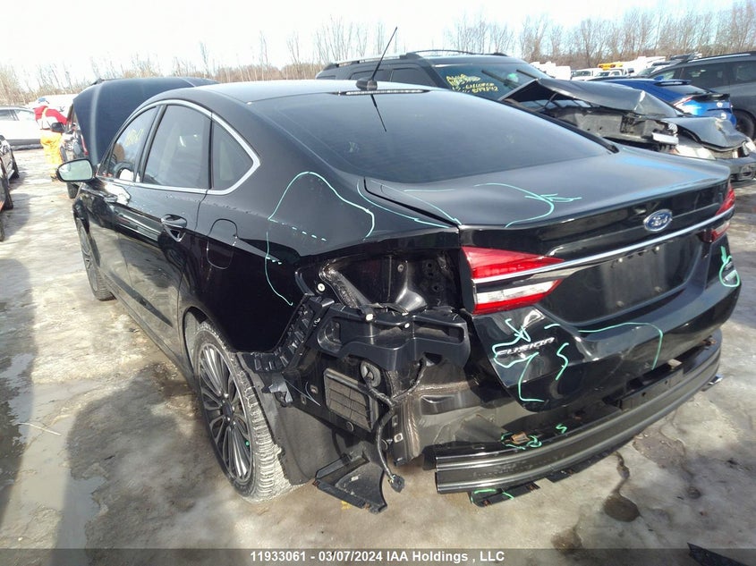 2017 Ford Fusion Se VIN: 3FA6P0HD5HR389975 Lot: 11933061