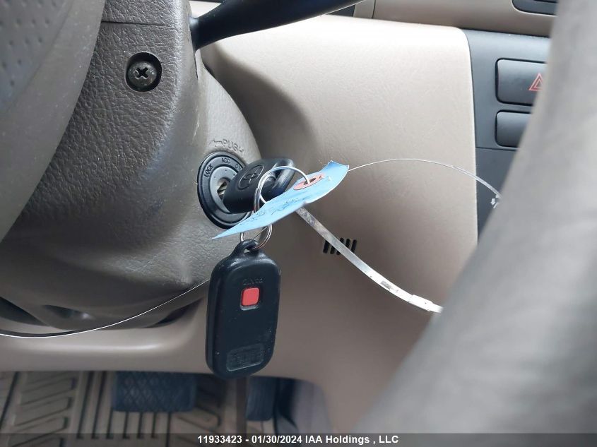 2005 Toyota Corolla Ce/Le/S VIN: 2T1BR32E05C869302 Lot: 11933423