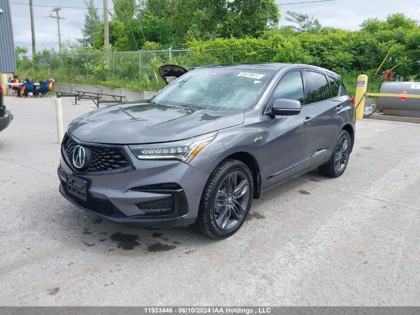 2021 Acura Rdx A-Spec VIN: 5J8TC2H62ML807411 Lot: 11933446