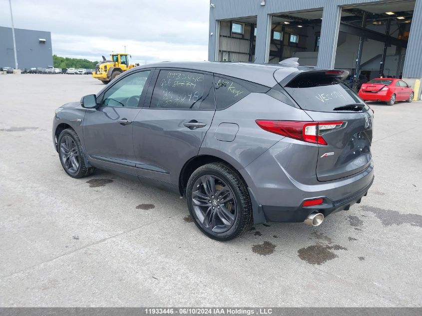 2021 Acura Rdx A-Spec VIN: 5J8TC2H62ML807411 Lot: 11933446