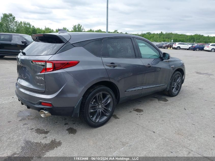 2021 Acura Rdx A-Spec VIN: 5J8TC2H62ML807411 Lot: 11933446