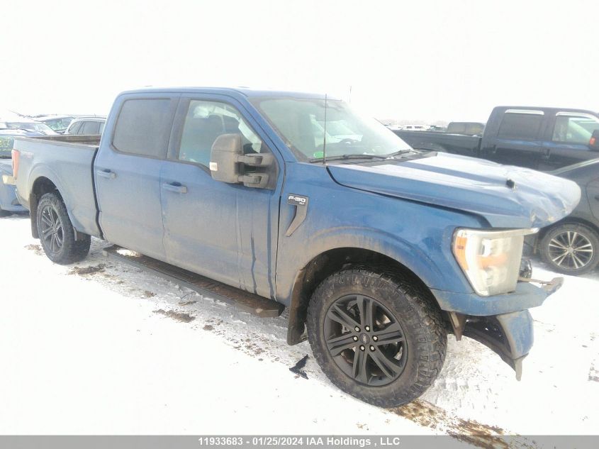 2022 Ford F-150 Xlt VIN: 1FTFW1E56NFB92385 Lot: 11933683