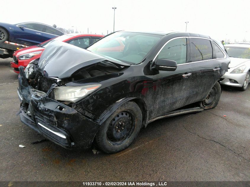 2015 Acura Mdx VIN: 5FRYD4H20FB502293 Lot: 11933710