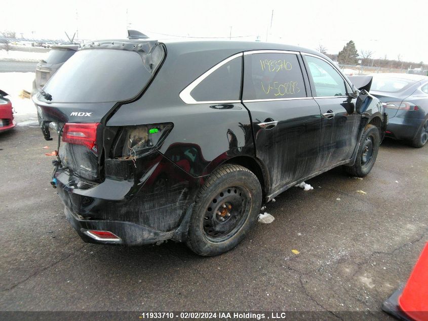 2015 Acura Mdx VIN: 5FRYD4H20FB502293 Lot: 11933710