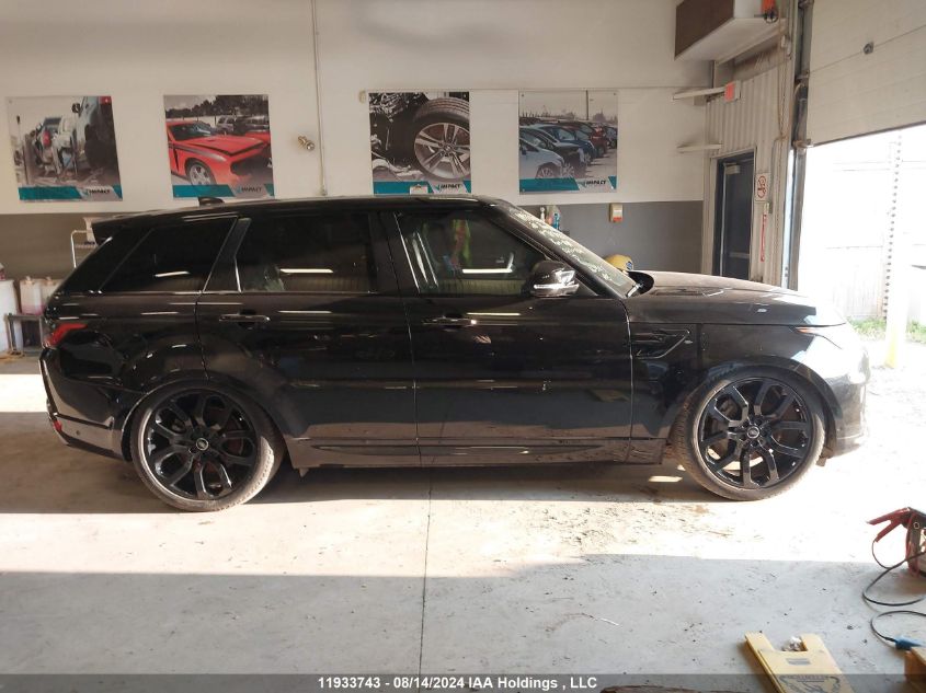 2020 Land Rover Range Rover Sport VIN: SALWR2SU9LA707472 Lot: 11933743