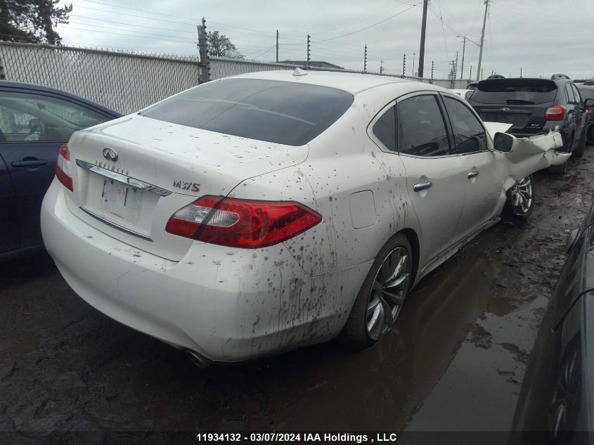 2012 Infiniti M37 VIN: JN1BY1AP3CM330105 Lot: 11934132