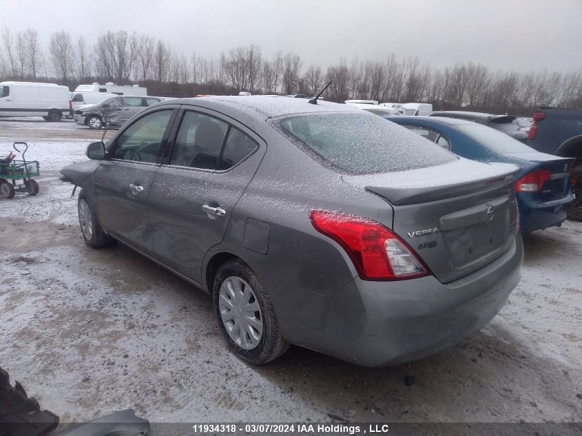 2014 Nissan Versa S/S Plus/Sv/Sl VIN: 3N1CN7AP4EL846258 Lot: 11934318