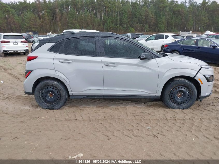 2023 Hyundai Kona Electric Preferred With Two-Tone Roof VIN: KM8K23AG3PU182680 Lot: 11934325