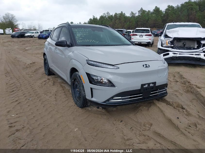 2023 Hyundai Kona Electric Preferred With Two-Tone Roof VIN: KM8K23AG3PU182680 Lot: 11934325