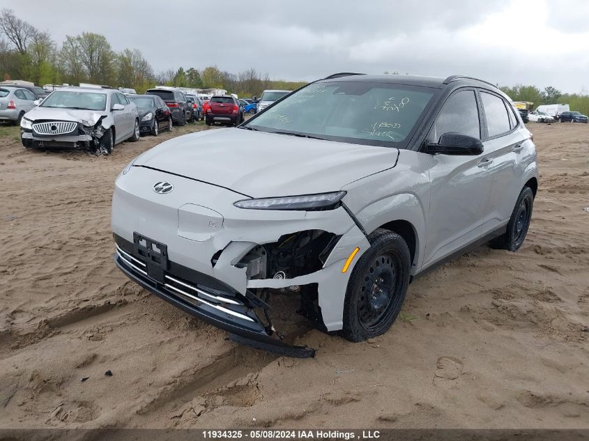 2023 Hyundai Kona Electric Preferred With Two-Tone Roof VIN: KM8K23AG3PU182680 Lot: 11934325