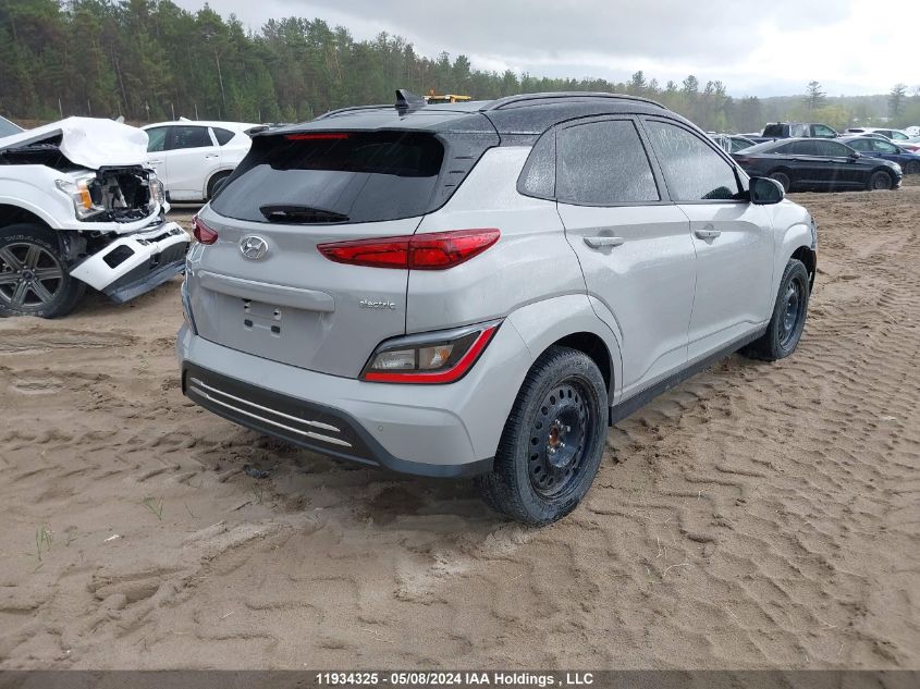 2023 Hyundai Kona Electric Preferred With Two-Tone Roof VIN: KM8K23AG3PU182680 Lot: 11934325