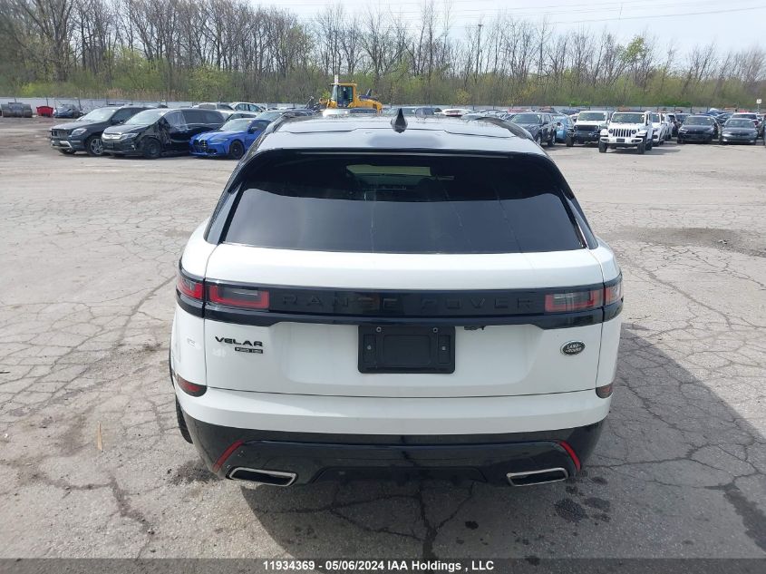 2019 Land Rover Range Rover Velar VIN: SALYM2EV6KA208364 Lot: 11934369