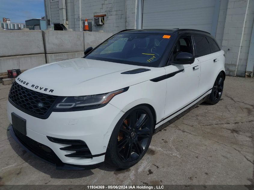 2019 Land Rover Range Rover Velar VIN: SALYM2EV6KA208364 Lot: 11934369