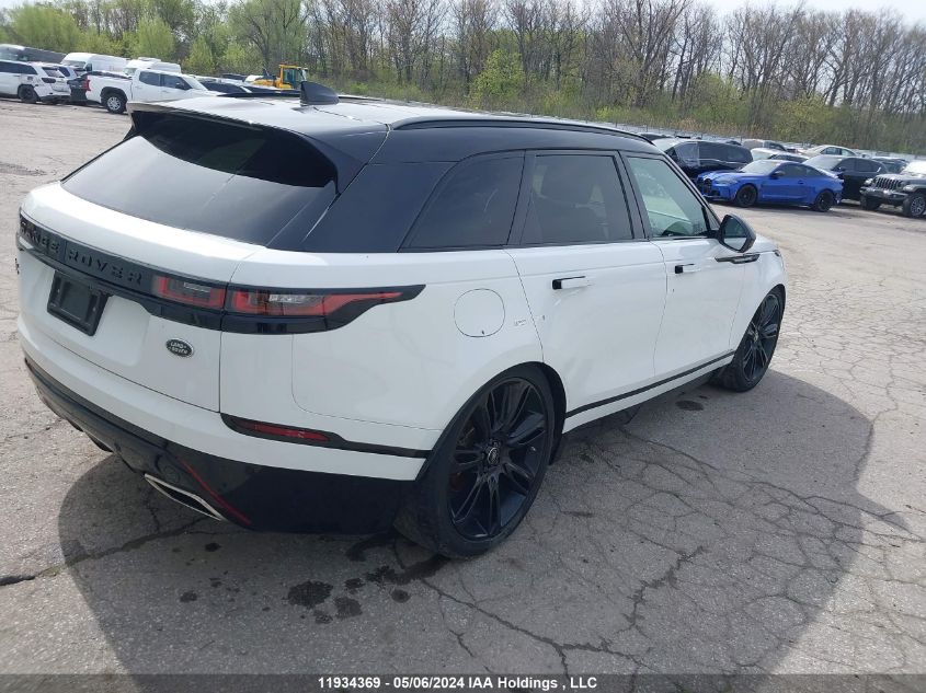 2019 Land Rover Range Rover Velar VIN: SALYM2EV6KA208364 Lot: 11934369