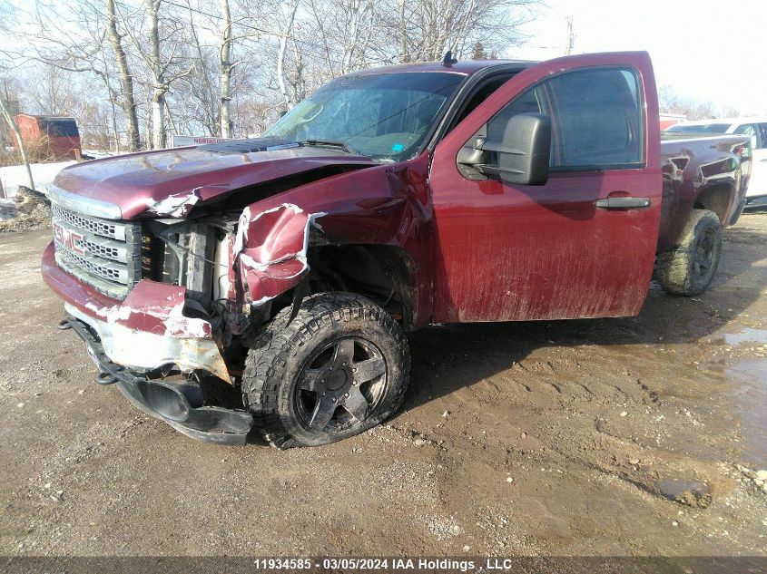 2012 GMC Sierra 2500Hd VIN: 1GT120C85CF213950 Lot: 11934585