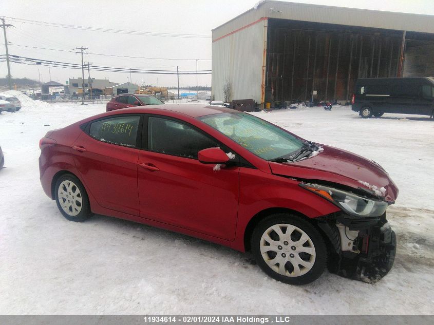 2015 Hyundai Elantra VIN: 5NPDH4AE7FH566681 Lot: 49567034