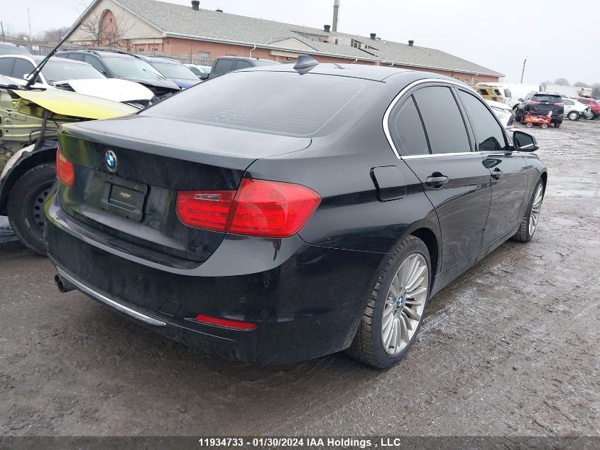 2014 BMW 3 Series VIN: WBA3B3C58EJ977787 Lot: 11934733