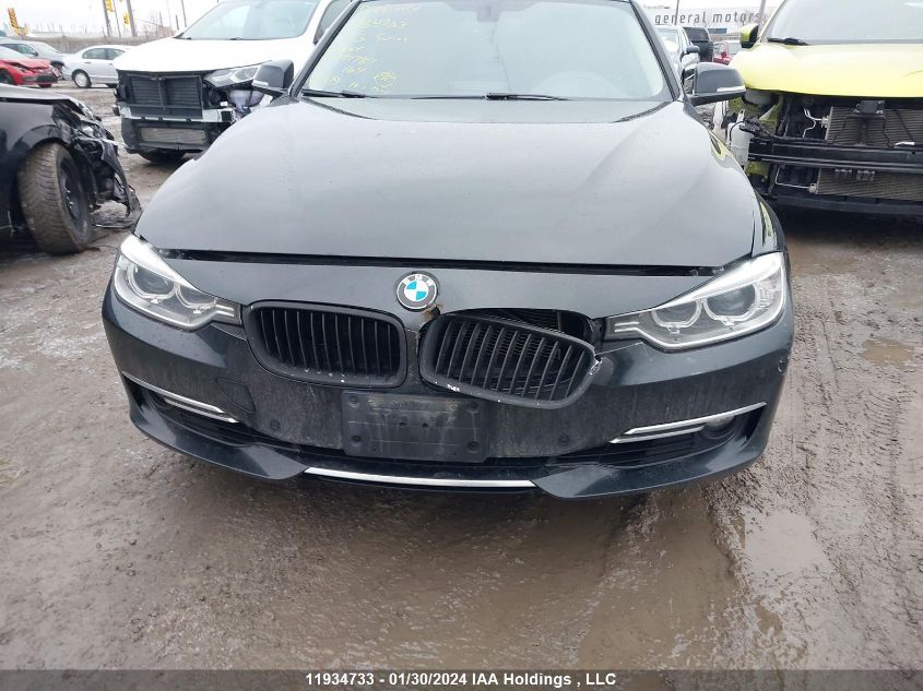 2014 BMW 3 Series VIN: WBA3B3C58EJ977787 Lot: 11934733