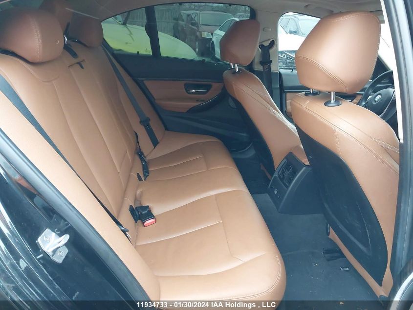 2014 BMW 3 Series VIN: WBA3B3C58EJ977787 Lot: 11934733