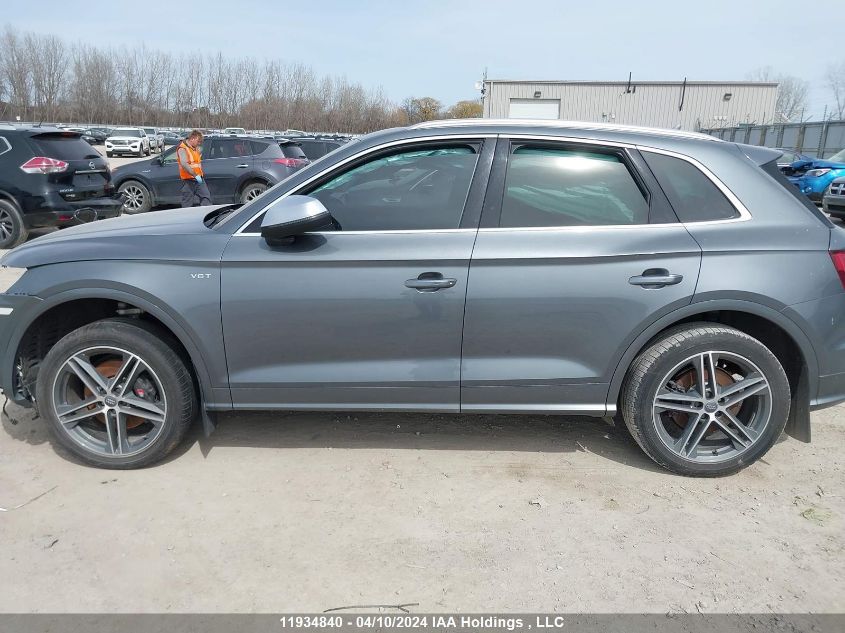 2018 Audi Sq5 VIN: WA1C4AFY8J2245682 Lot: 11934840