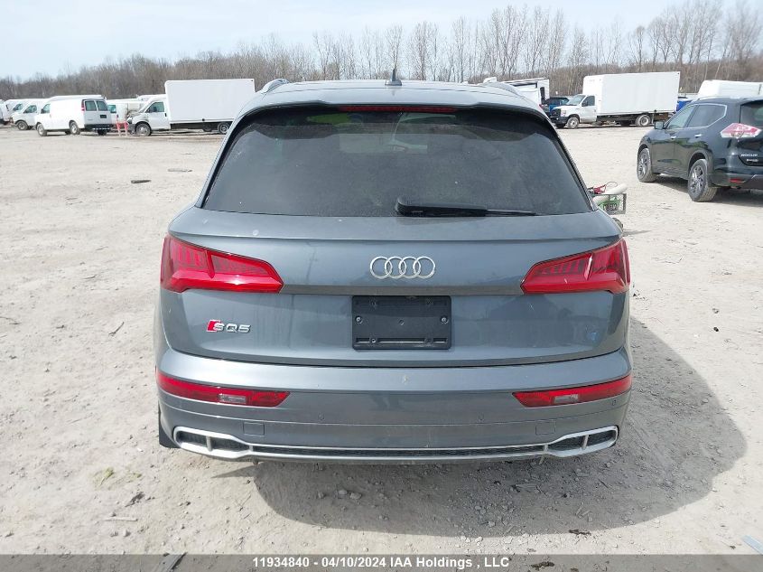 2018 Audi Sq5 VIN: WA1C4AFY8J2245682 Lot: 11934840