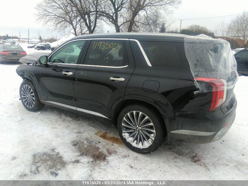 2023 Hyundai Palisade Limited VIN: KM8R5DGE6PU596540 Lot: 11935023