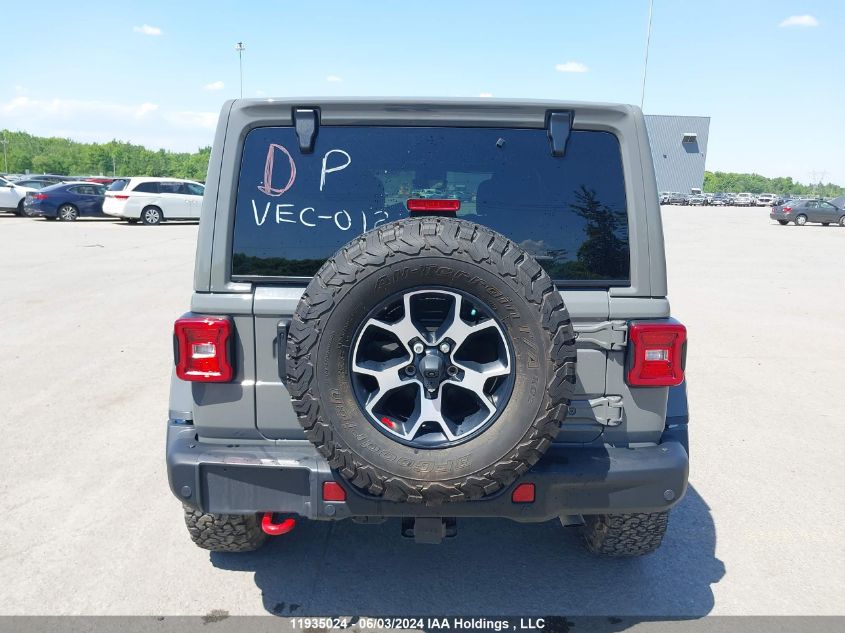 2021 Jeep Wrangler Unlimited Rubicon VIN: 1C4HJXFG8MW708643 Lot: 11935024