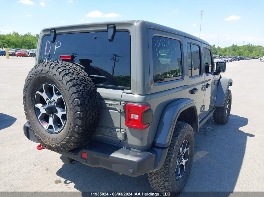 2021 Jeep Wrangler Unlimited Rubicon VIN: 1C4HJXFG8MW708643 Lot: 11935024
