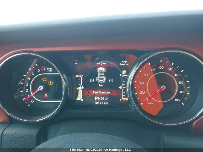 2021 Jeep Wrangler Unlimited Rubicon VIN: 1C4HJXFG8MW708643 Lot: 11935024