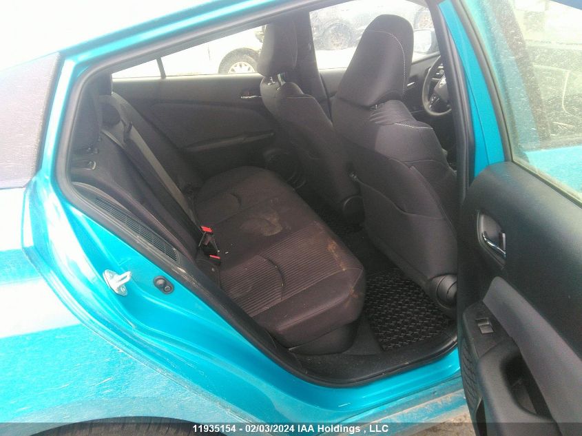 2022 Toyota Prius VIN: JTDKAMFP1N3199941 Lot: 11935154