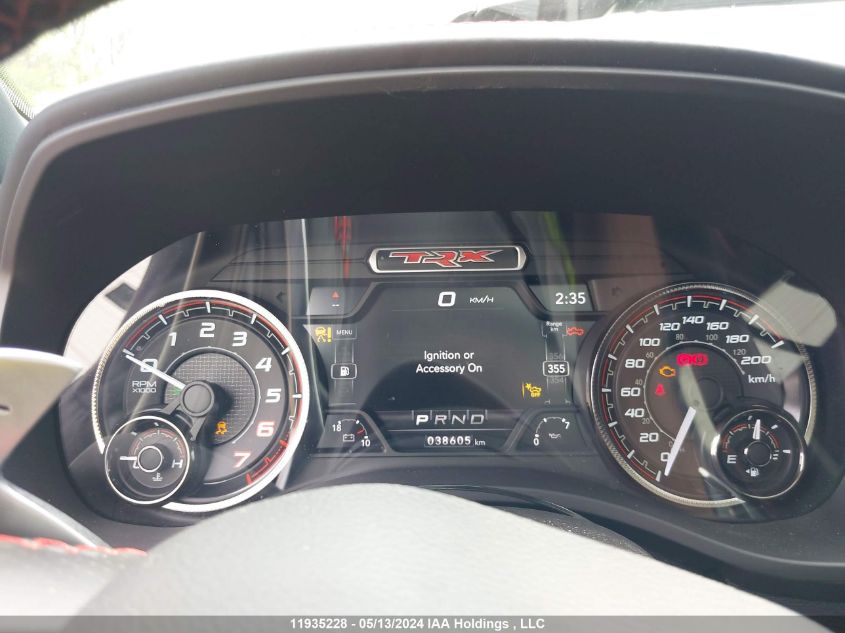 2022 Ram 1500 Trx VIN: 1C6SRFU93NN114568 Lot: 11935228