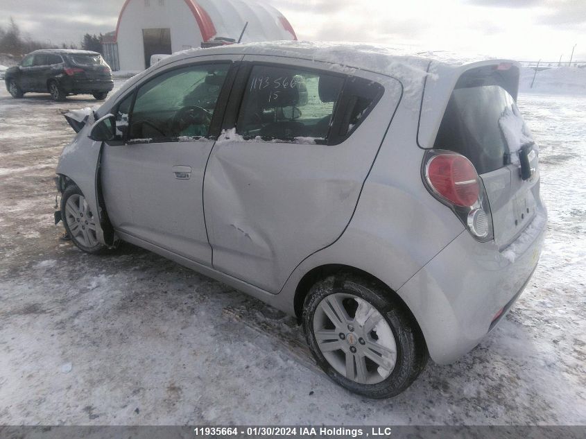 2015 Chevrolet Spark VIN: KL8CD6S97FC767134 Lot: 11935664