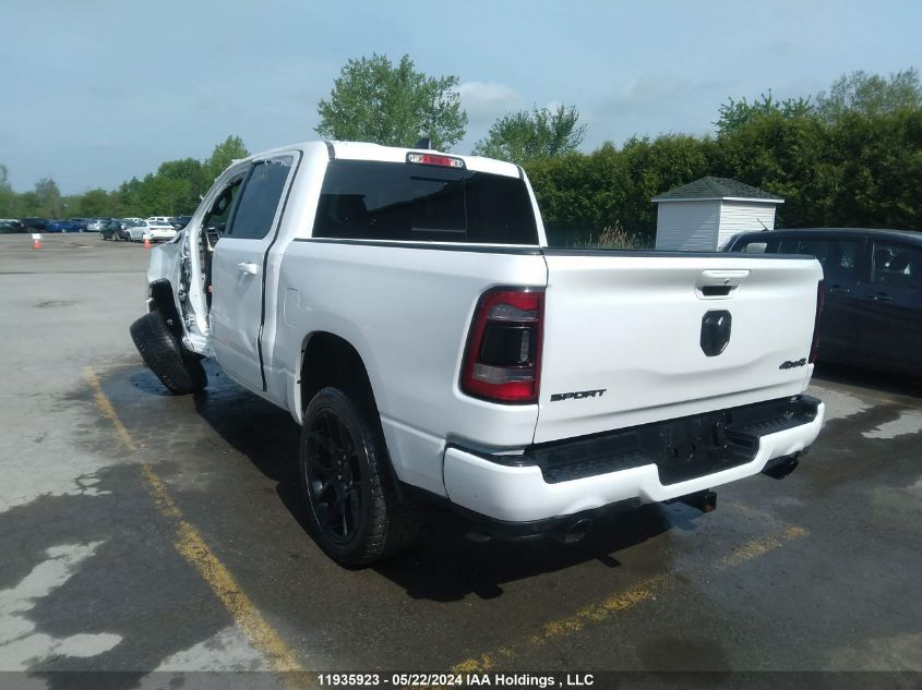 2020 Ram 1500 Rebel VIN: 1C6SRFLTXLN303213 Lot: 11935923