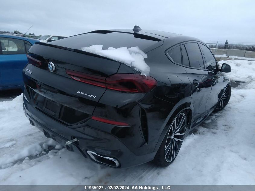 2020 BMW X6 VIN: 5UXCY6C07L9B79840 Lot: 11935927