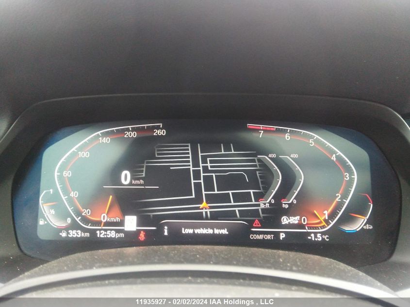 2020 BMW X6 VIN: 5UXCY6C07L9B79840 Lot: 11935927