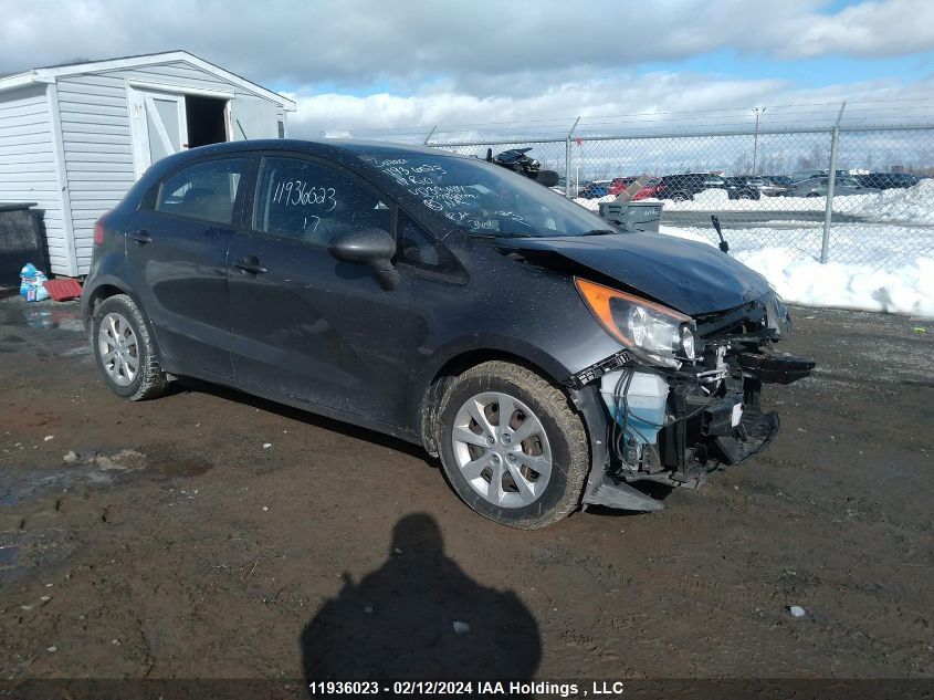 2017 Kia Rio VIN: KNADM5A38H6033684 Lot: 11936023