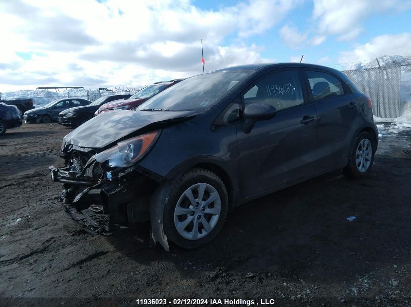 2017 Kia Rio VIN: KNADM5A38H6033684 Lot: 11936023