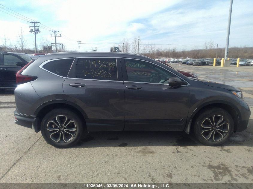 2020 Honda Cr-V VIN: 2HKRW2H82LH207220 Lot: 11936046